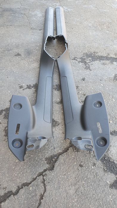 Пластик, накладки порогов vw passat b7.