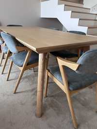 Mesa e 6 cadeiras estilo nordico
