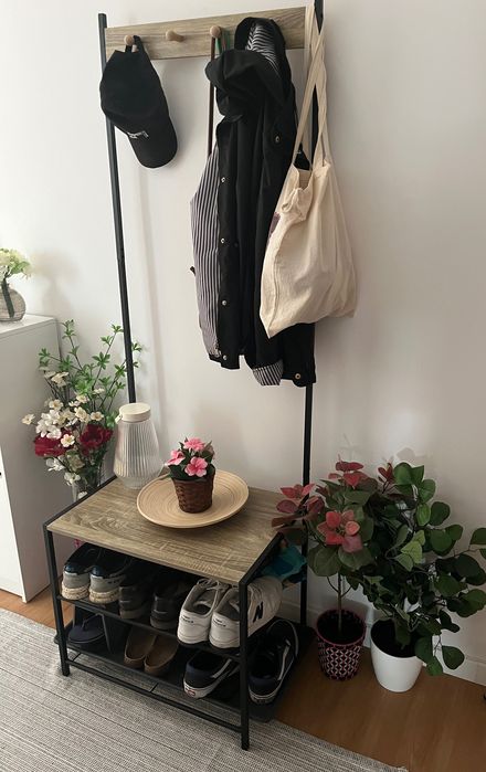 Cabide com sapateira