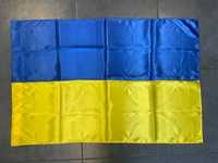 Атласный флаг Украины 140*90 український стяг прапор України з атласу