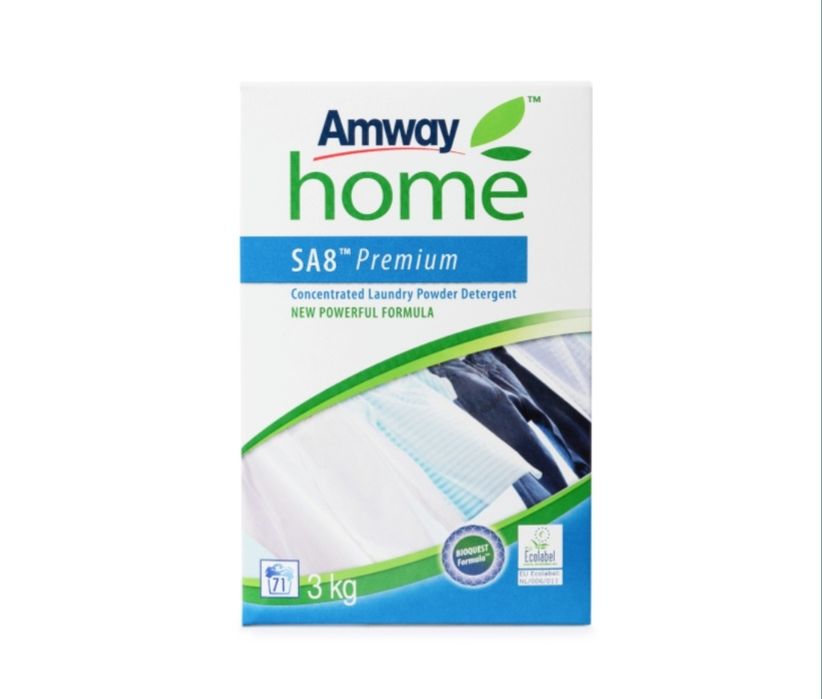 Amway Home™ SA8™ Premium Концентрований пральний порошок.
