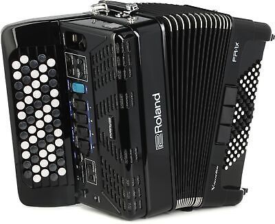 Acordeão hohner 3 voz e Roland fr1x bk 5 anos garantia