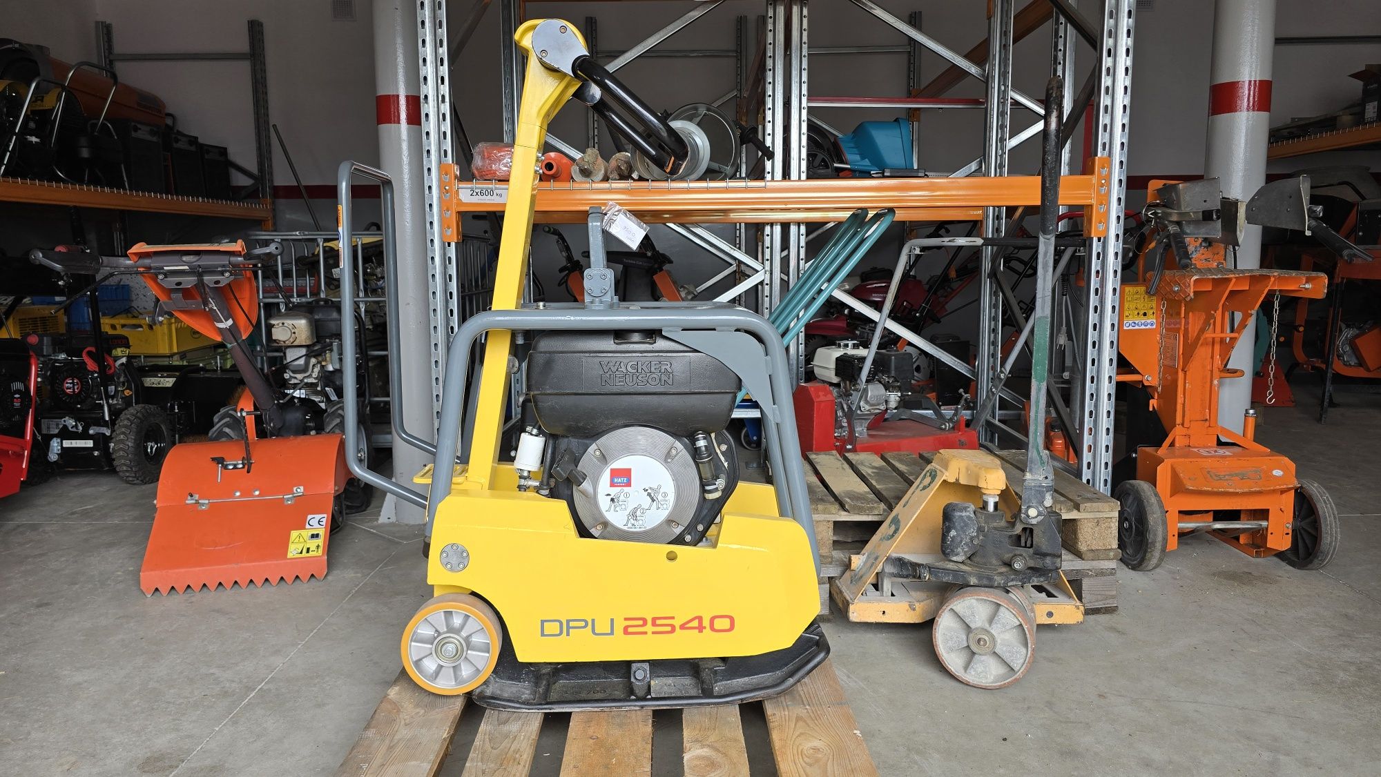 zagęszczarka DIESEL WACKER Neuson DPU 2540 z Niemiec