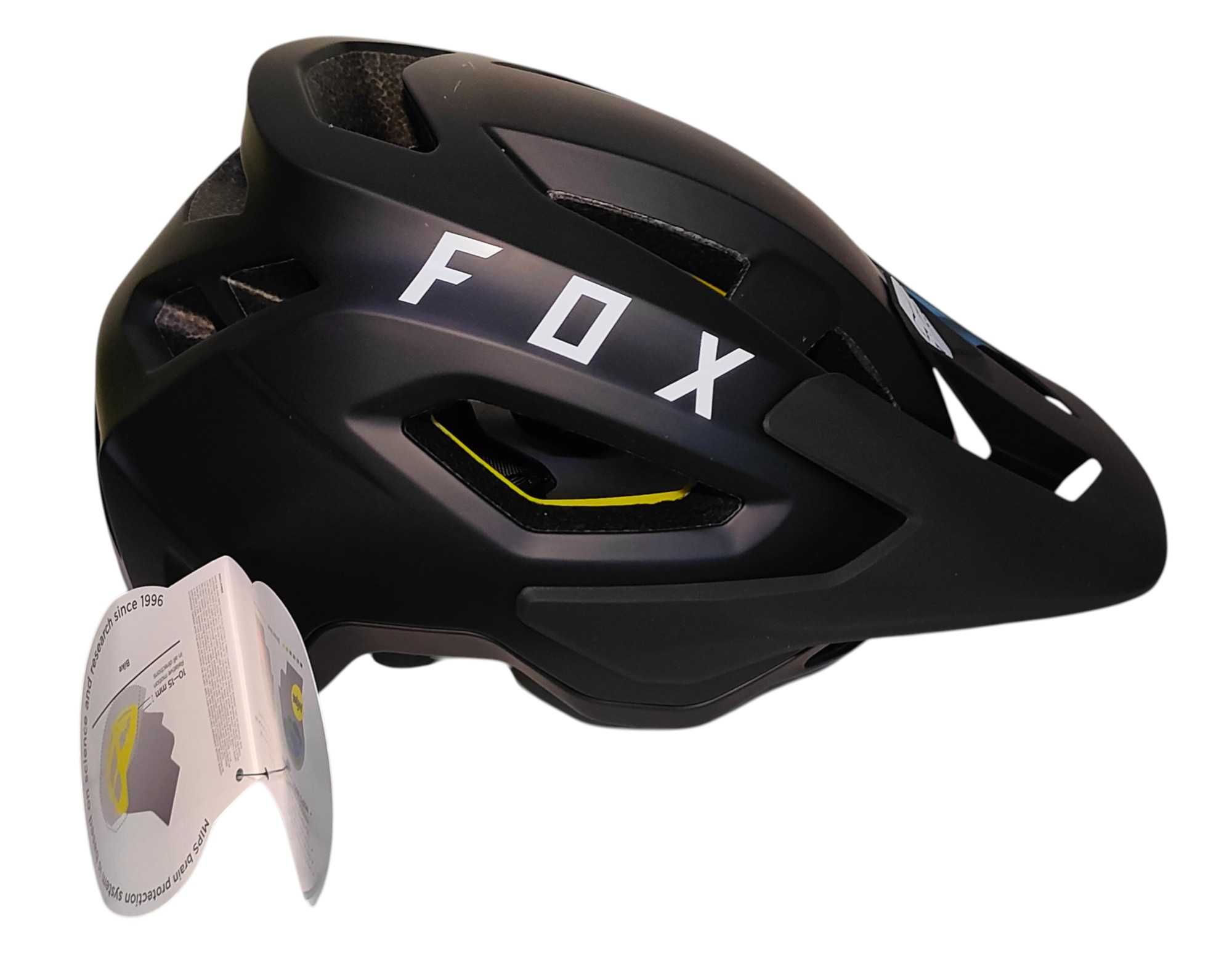 Kask FOX Speedframe Black r. L 59-63 cm Enduro MIPS