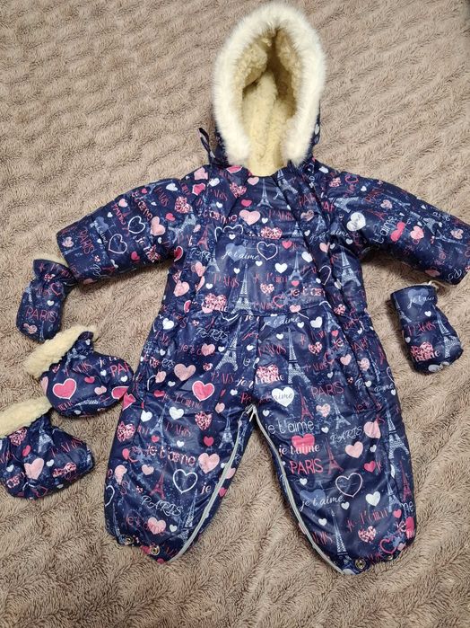 Комбінезон конверт на овчині.Стан як новий без дефектів