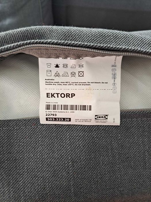 Sofá de dois lugares da Ikea,como novo / Black friday