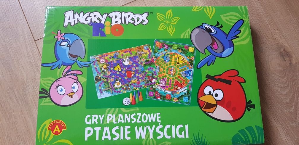 Gra planszowa ptasie wyścigi 5+