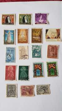 Selos Antigos de Portugal em Escudos - 8 Conjuntos - 1 da Monarquia
