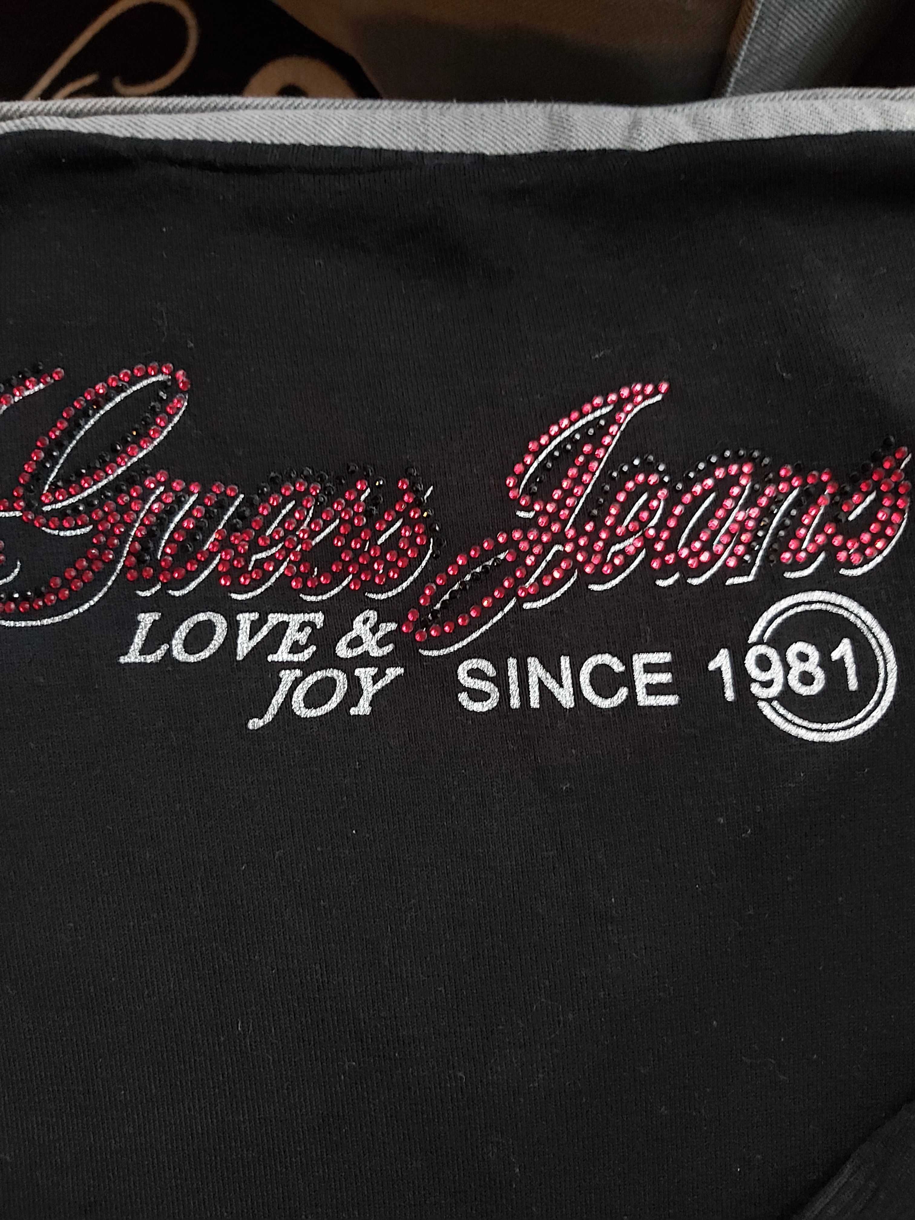Damski czarny sweter Guess rozmiar XL