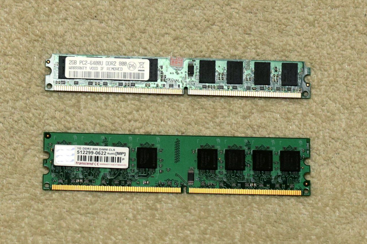 Оперативна пам’ять 1, 2Gb DDR2