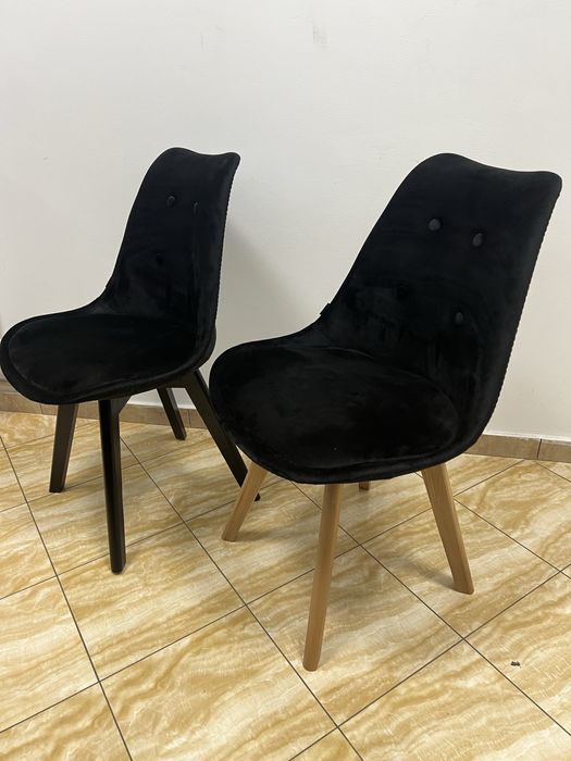 Стілець Mileo Premium Velvet Чорний