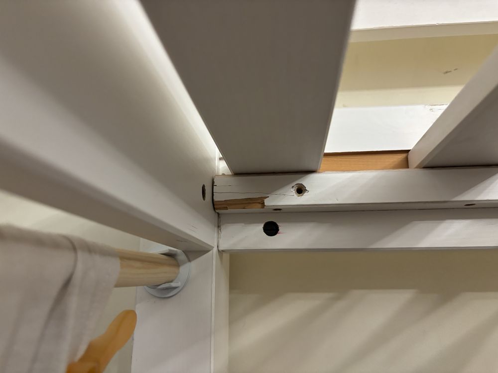 Łóżko piętrowe antresola Ikea STORA