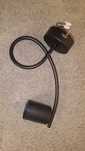 Kinkiet Tango 1 x 60 W E27 czarny