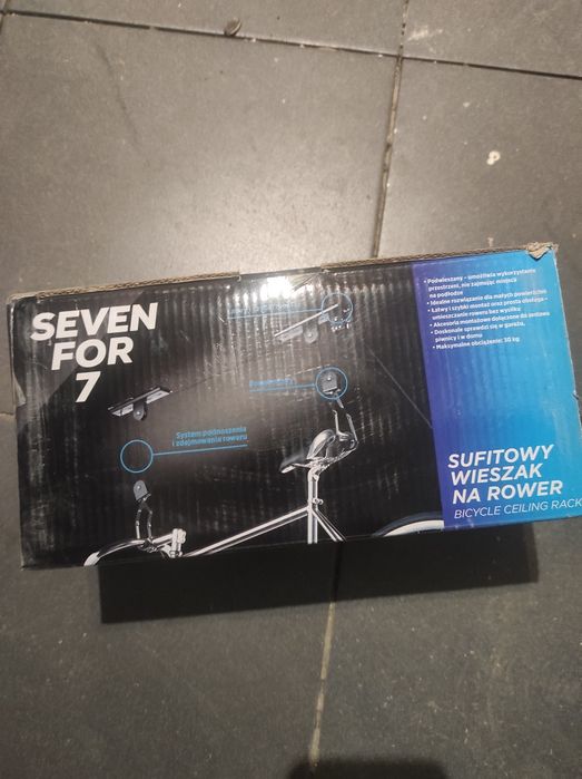 Wieszak rowerowy sufitowy
