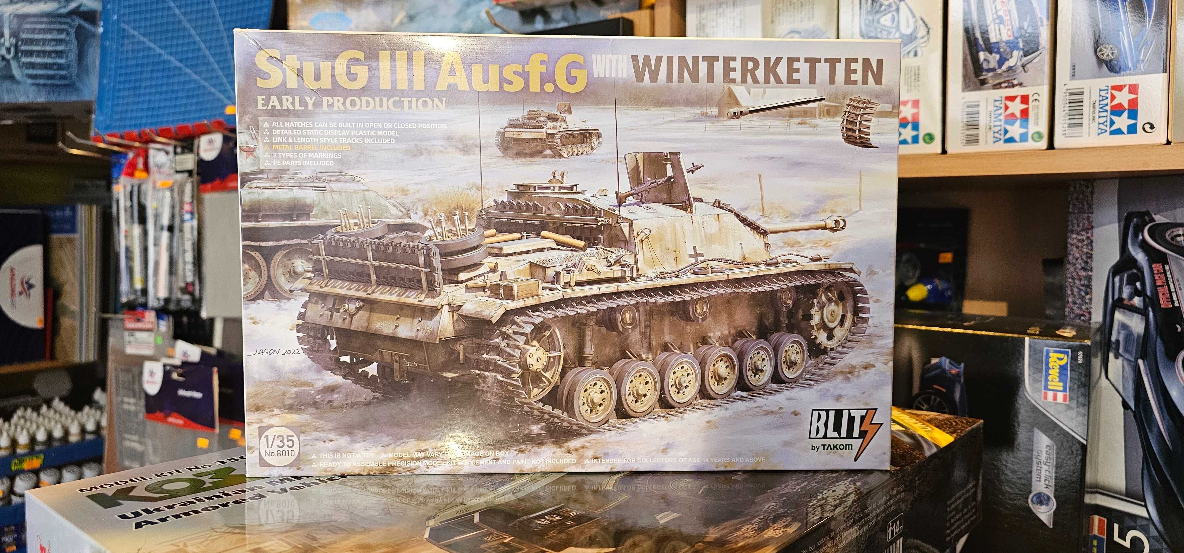 Takom 8010 StuG III Ausf.G with Winterketten Early Prod. sklep Płock