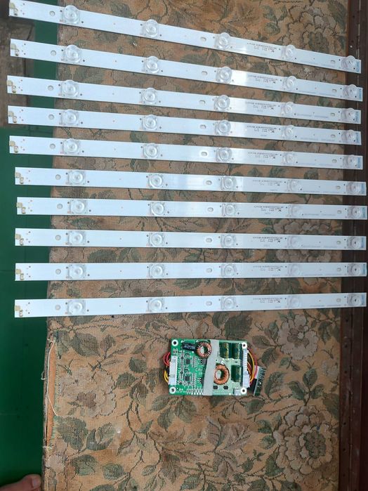 Подсветка телевизора 10 планок с драйвером новое