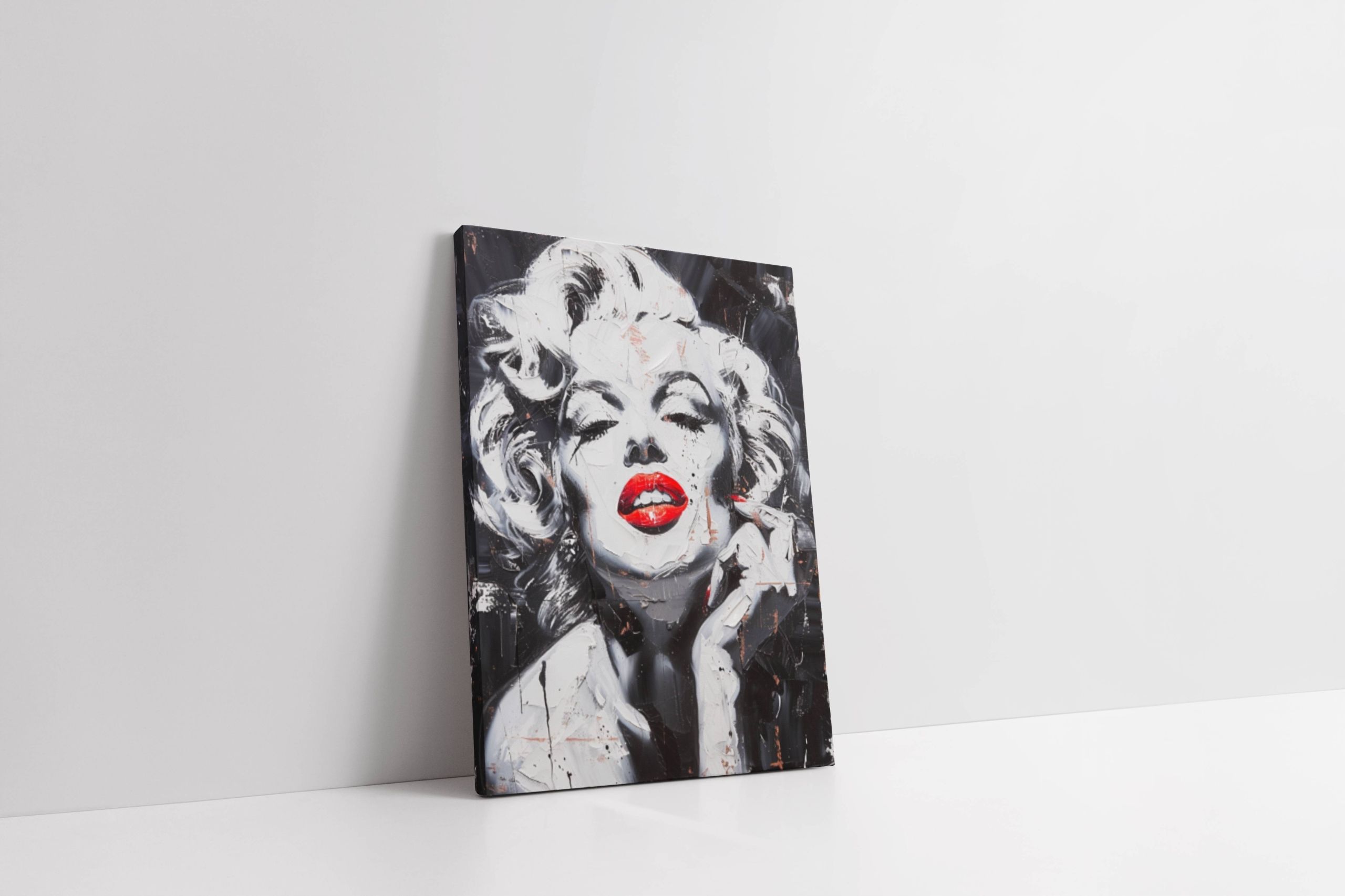 Obraz na płótnie Marilyn Monroe 90x120 cm - Ikona Popkultury