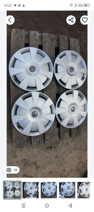 Kołpaki audi 16 oryginał