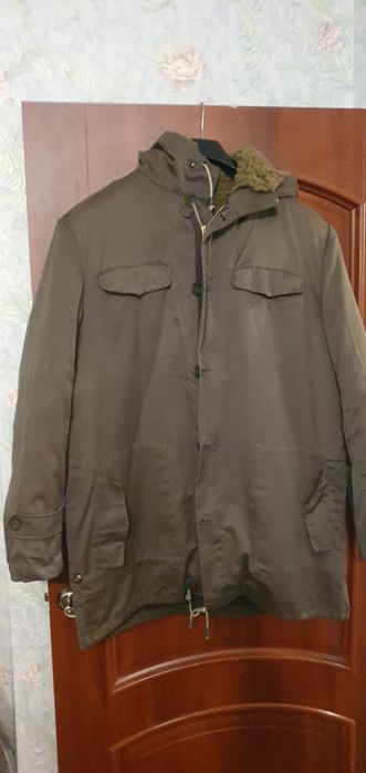 Куртка мужская милитари на подстежке. Зима.