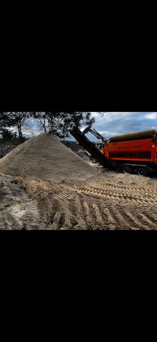 Wynajem mobilnego przesiewacza. Wojewodztwo łódzkie.