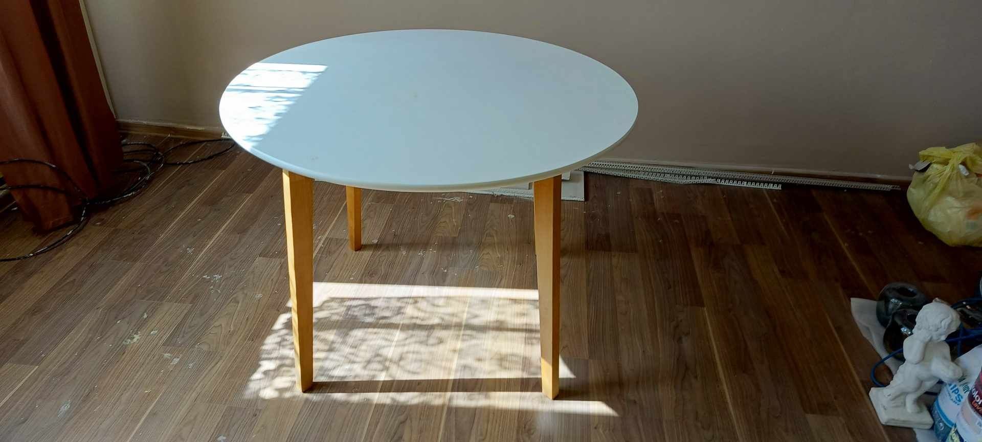 Stół stolik biały Jysk