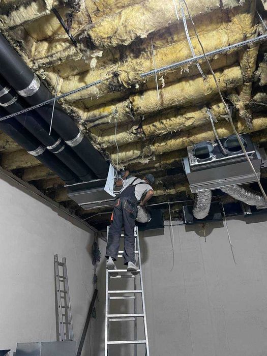 Установка вентиляции и кондиционеров под ключ