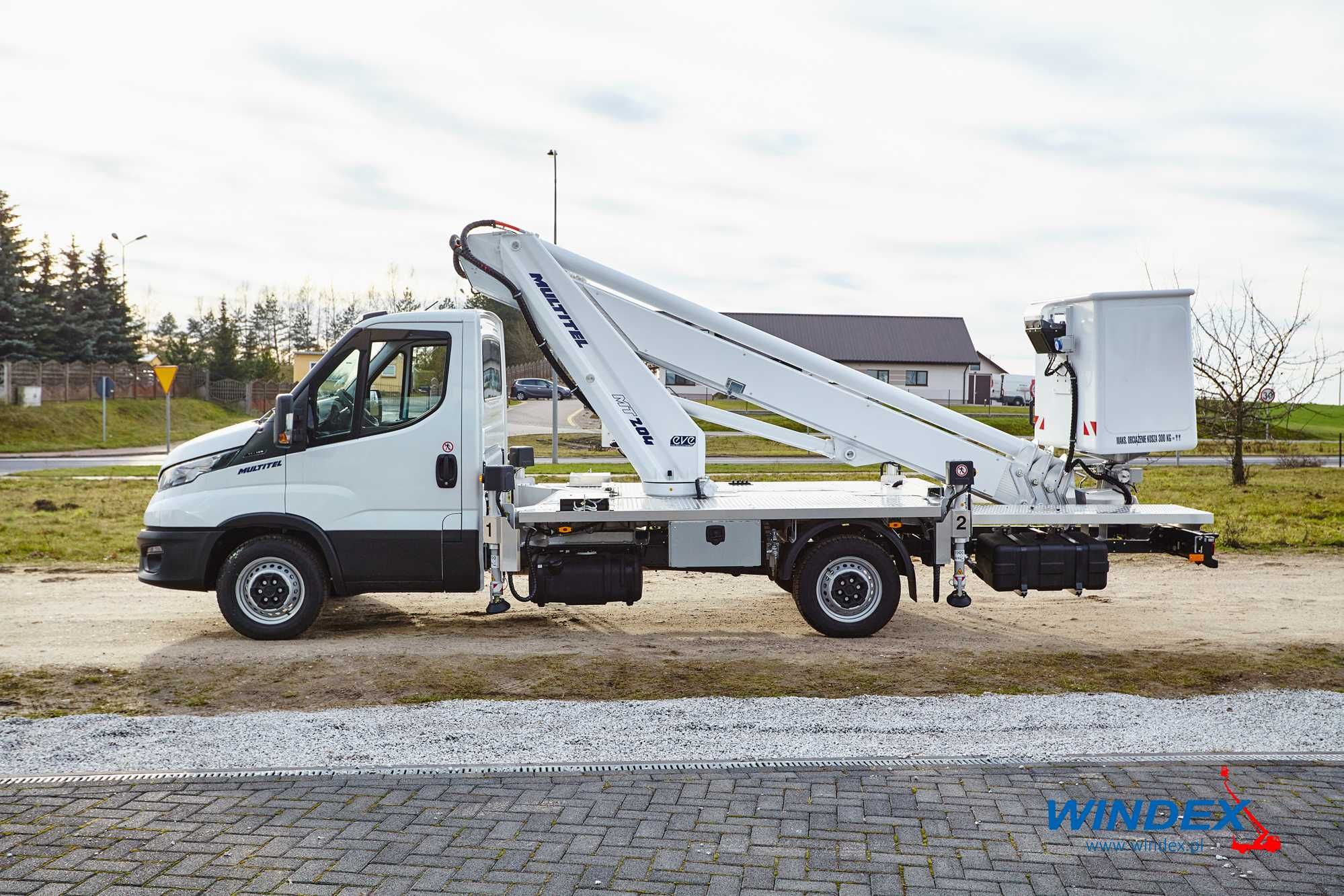 Podnośnik koszowy - Multitel MT 204 EX NOWY