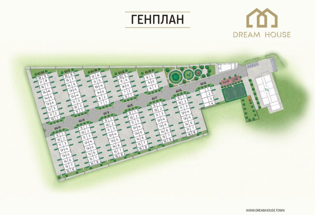 Таунхаус 85 м ГАЗ, +1 с землі в "Dream House" м. Бориспіль