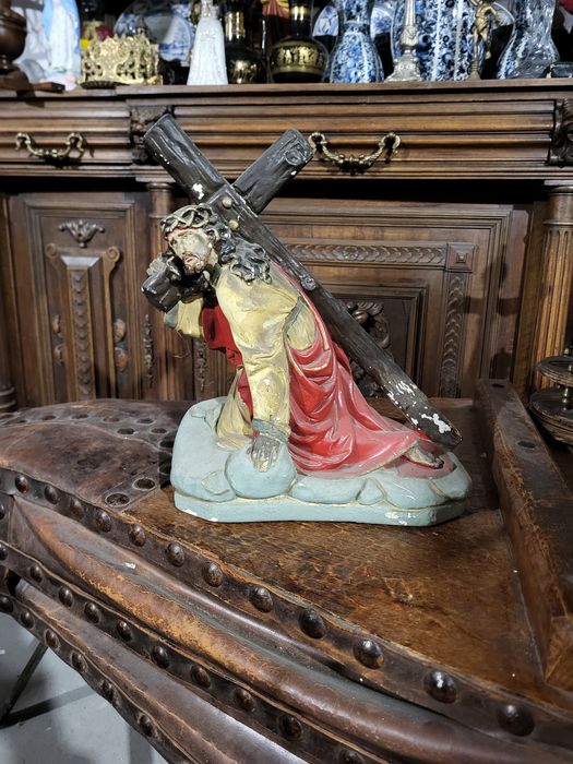 Pan Jezus dźwigający krzyż Droga krzyżowa