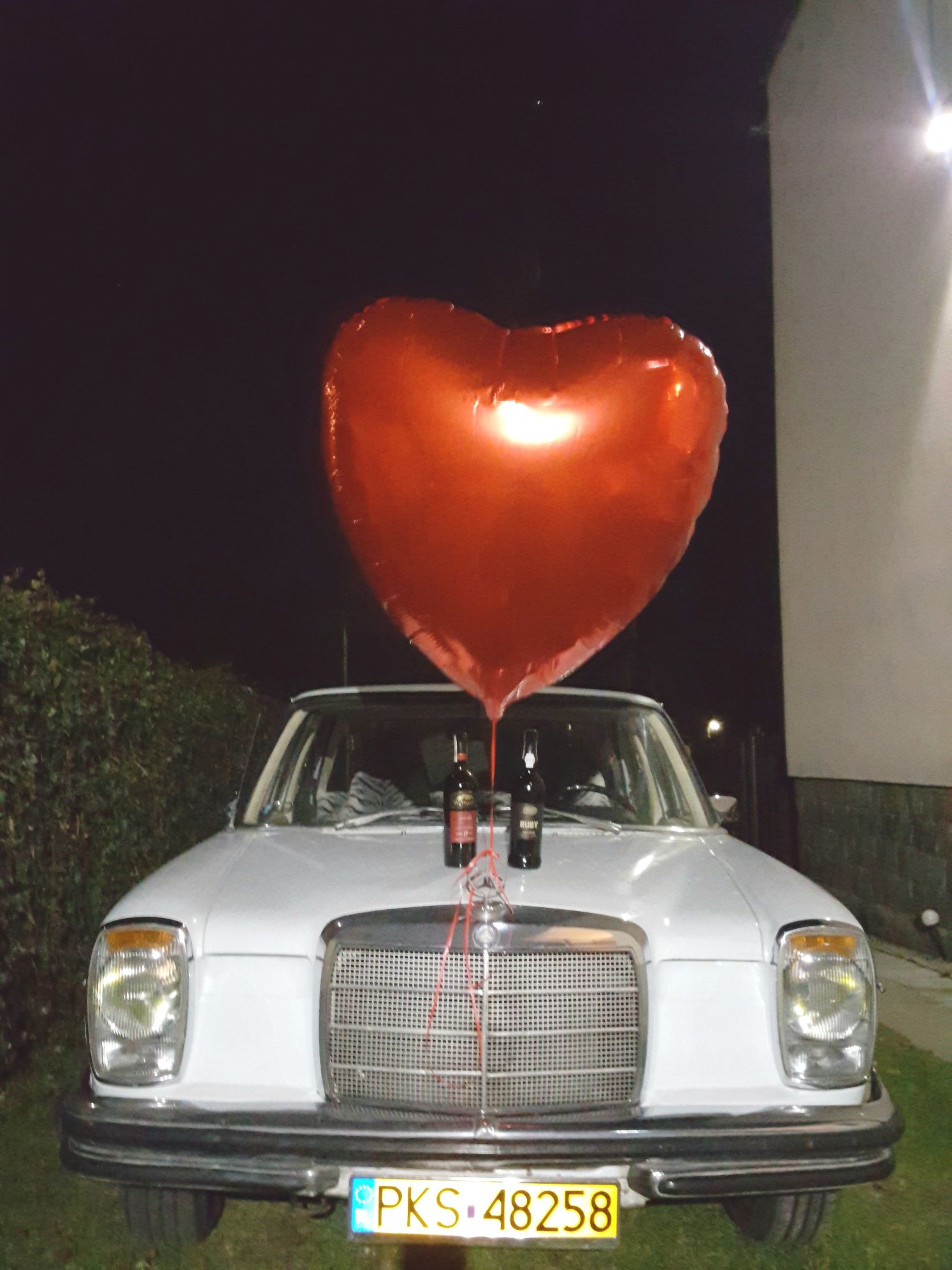 Mercedes   zabytkowy Auto. Samochód do ślubu
