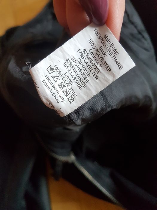 Sukienka skórzana, wężowa, ołówkowa, midi, długa River Island 34 xs s