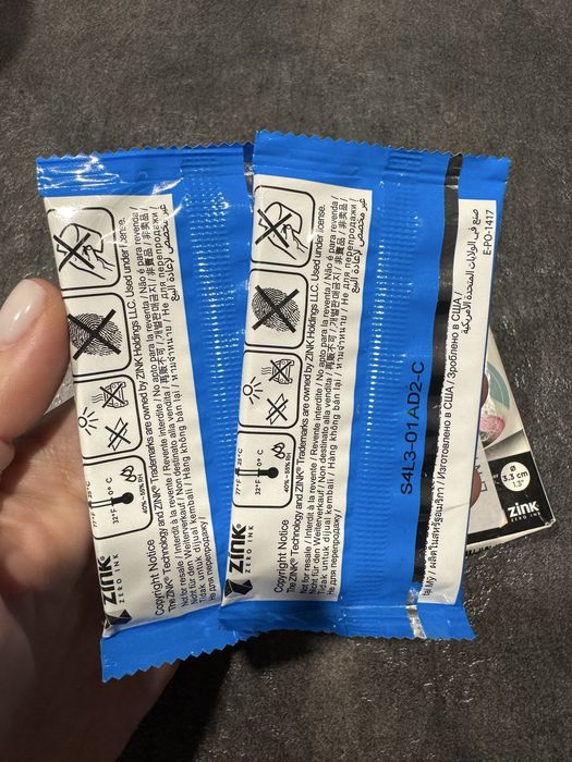 Фотобумага Canon ZINK 1.3" в виде круглых наклеек 20 шт