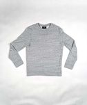 Szara bawełniana bluza męska bez kaptura H&M rozmiar S