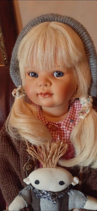 Коллекционная кукла от Susi Eimer.