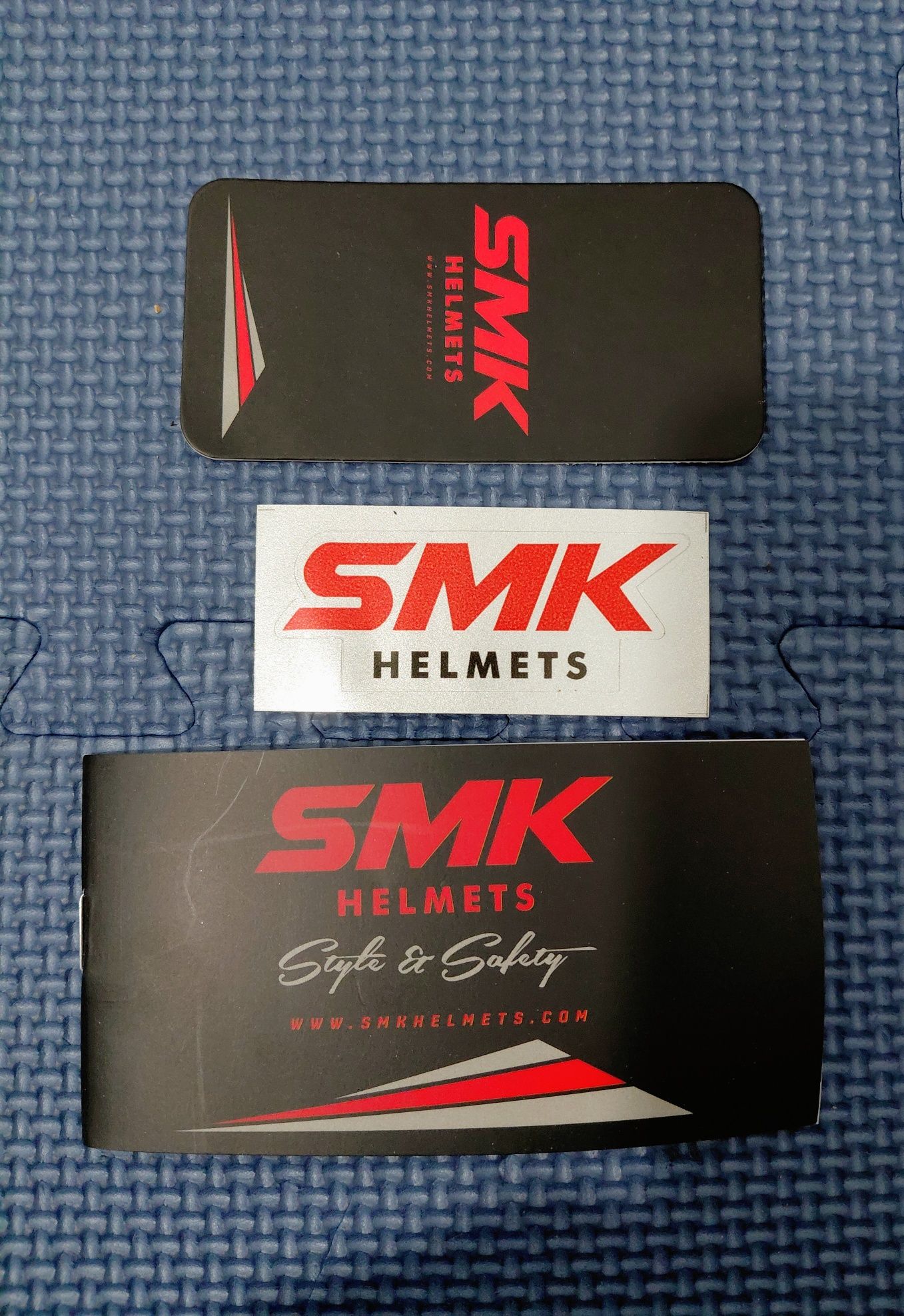 Capacete SMK BASIC BRANCO Semi Aberto - XL