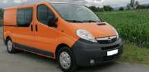 Opel VIVARO  2.5 dci, Brygadówka, Wersja LONG L2H1, Klima, 5 osobowa,