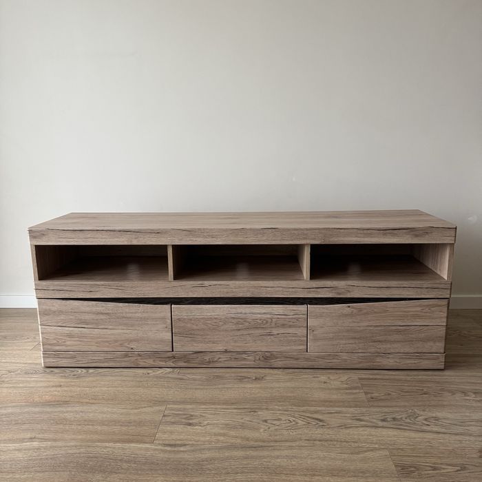 Szafka RTV z półkami i szufladami 150 cm x 40 cm stan idealny