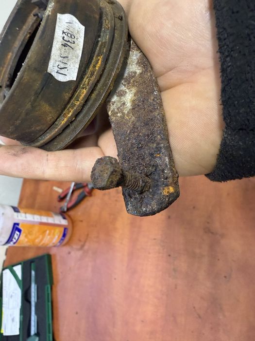 Szczękotrzymacz tył tylny Simson SR2 org DDR wysyłka