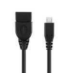Adapter MICRO USB wt USB gn OTG On-The-Go Czarny MEDION