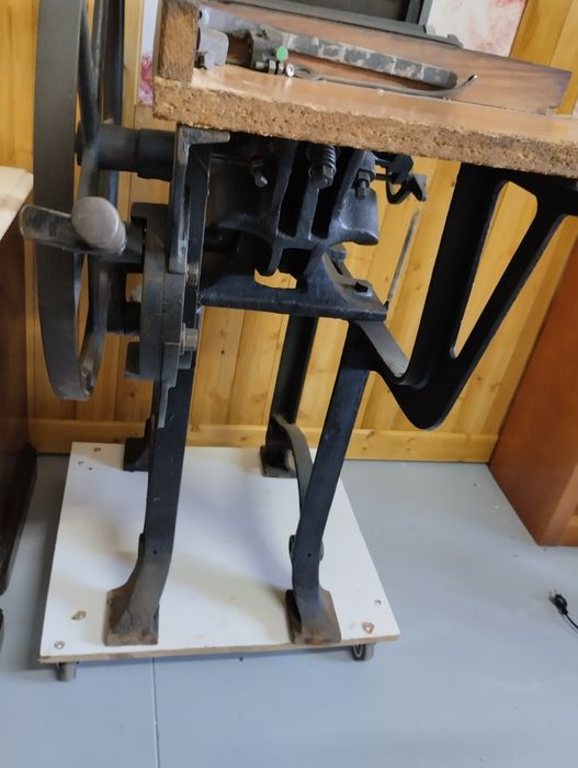 Máquina tipografia antiga