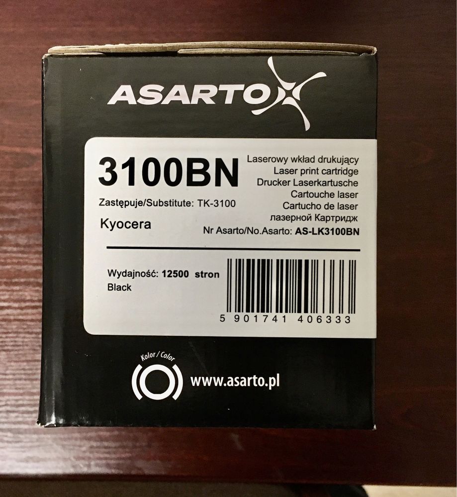 Nowy toner Asarto AS-LK3100BN zastepuje TK-3100