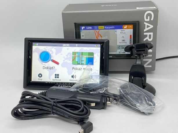 Nawigacja GPS GARMIN Drive 51 LMT-S Europa - stan idealny - jak nowa