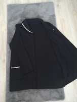 Czarny sweter blezer damski