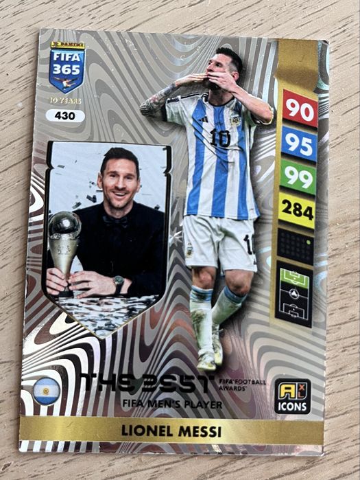FIFA 365 Adrenalyn XL 2025 PANINI nr 8, 426, 431, 296, 430, 425, 5