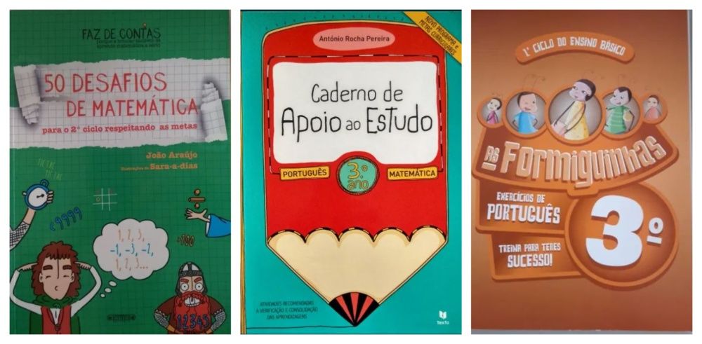 Livros escolares 3 Ano - Novos