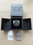 Zegarek Omega x Swatch Mission to the Moon czarny szary 42 mm