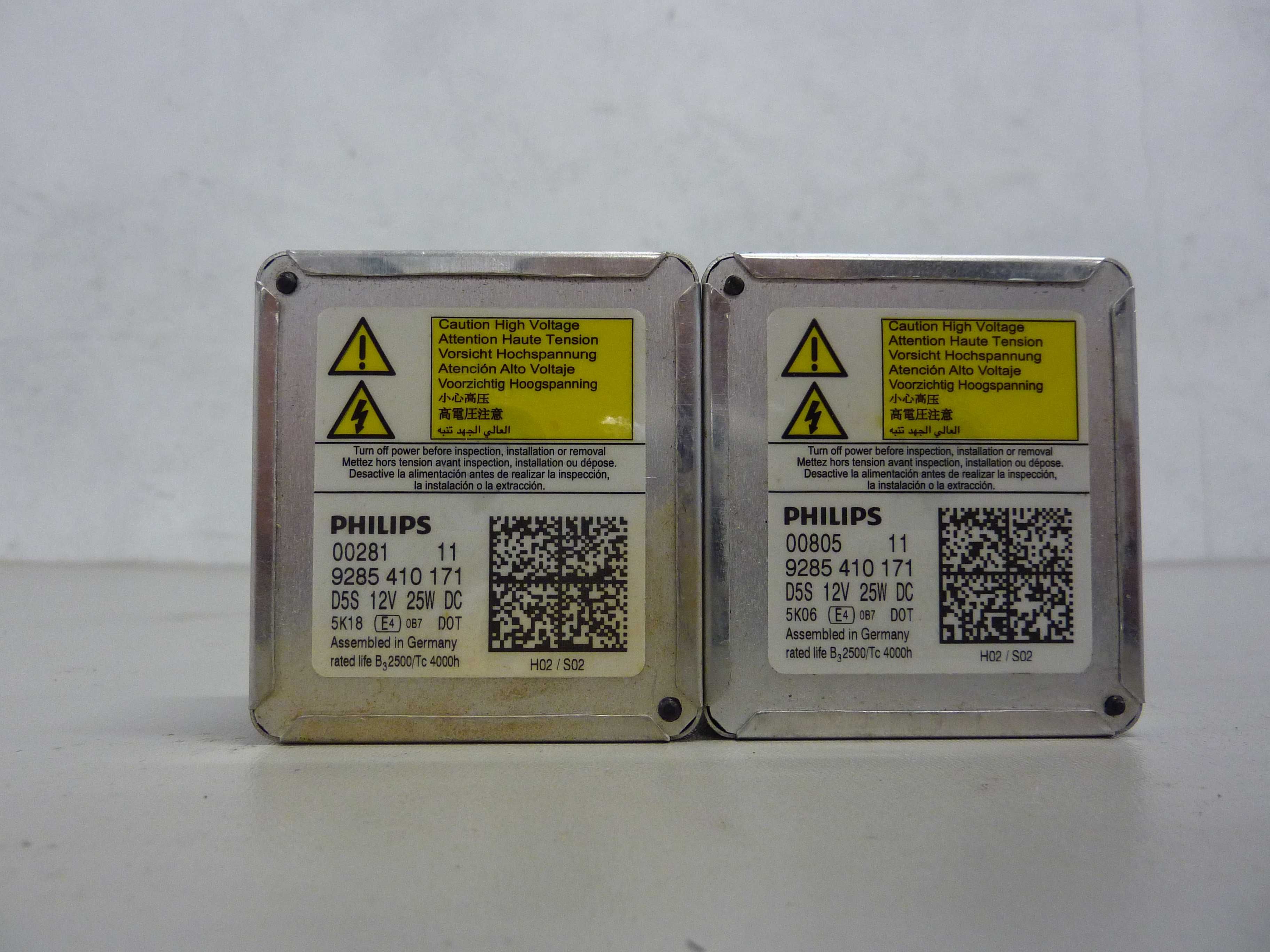 żarówka xenon PHILIPS D5S 12V 25W żarnik 2 sztuki komplet sprawne
