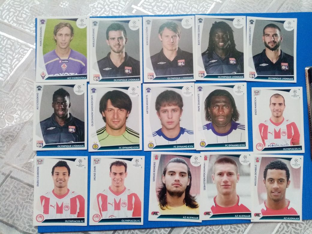 Продам наклейки panini Championse Leage 2009-2010