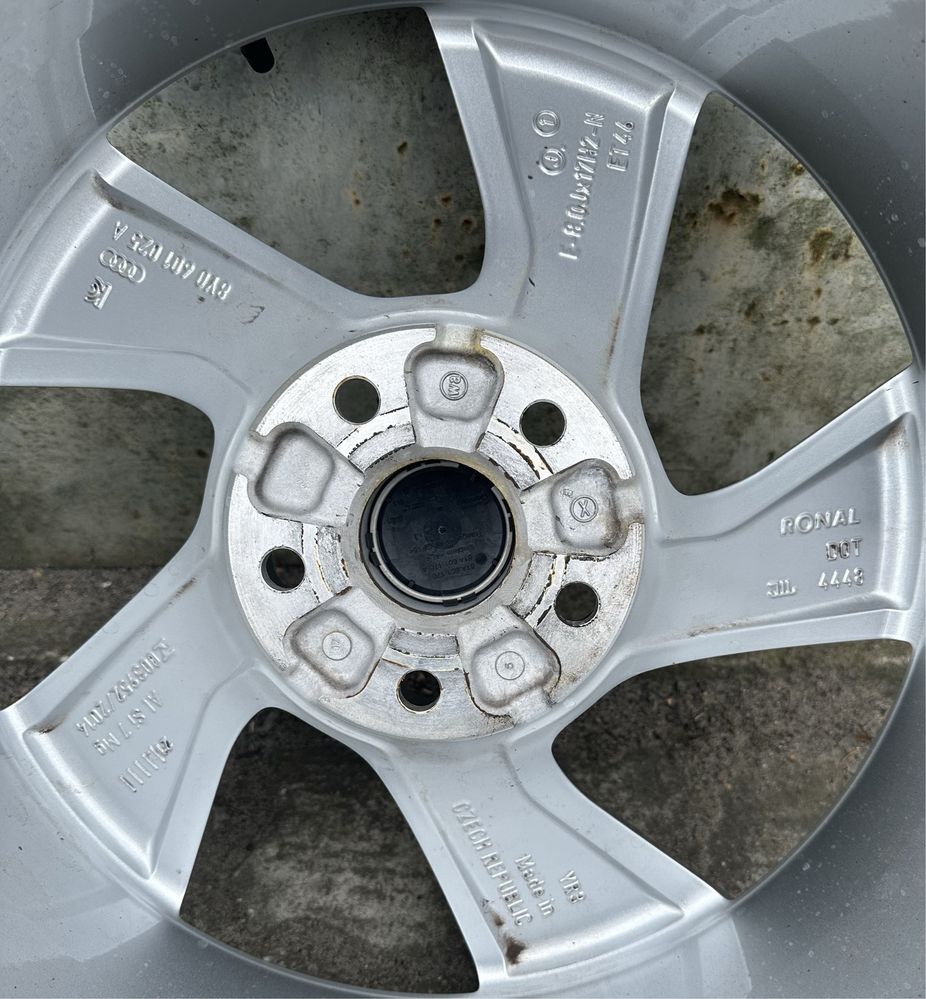 Felgi aluminiowe AUDI 5x112 ET46 R17!