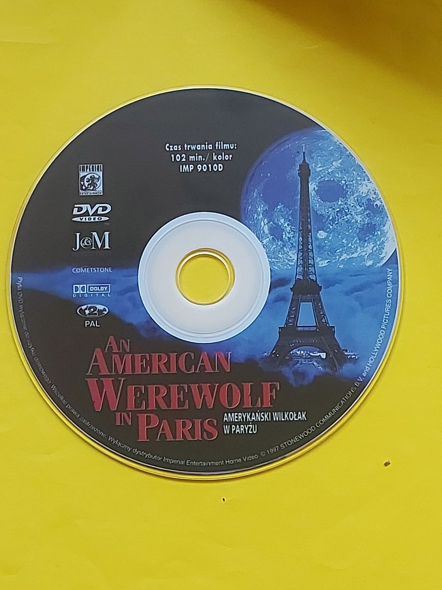 Płyta DVD Film Horror An American werenol in Paris 1997rok